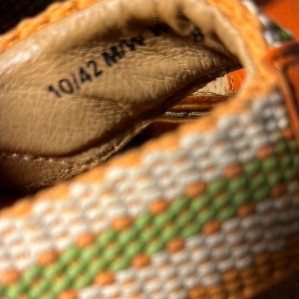 Born Orange and Tan Sandals - Picture 5 of 10